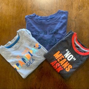 Boy’s long sleeve cotton shirt